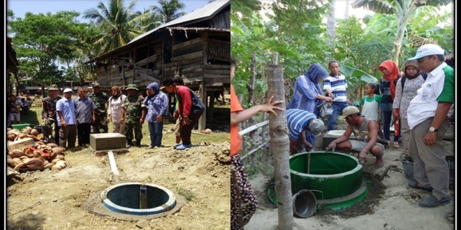 Aksi nyata desa dan kecamatan menuju odf bersama tni Dalam pembangunan jamban hasil pemicuan Aksi nyata desa dan kecamatan menuju odf bersama tni Dalam pembangunan jamban hasil pemicuan