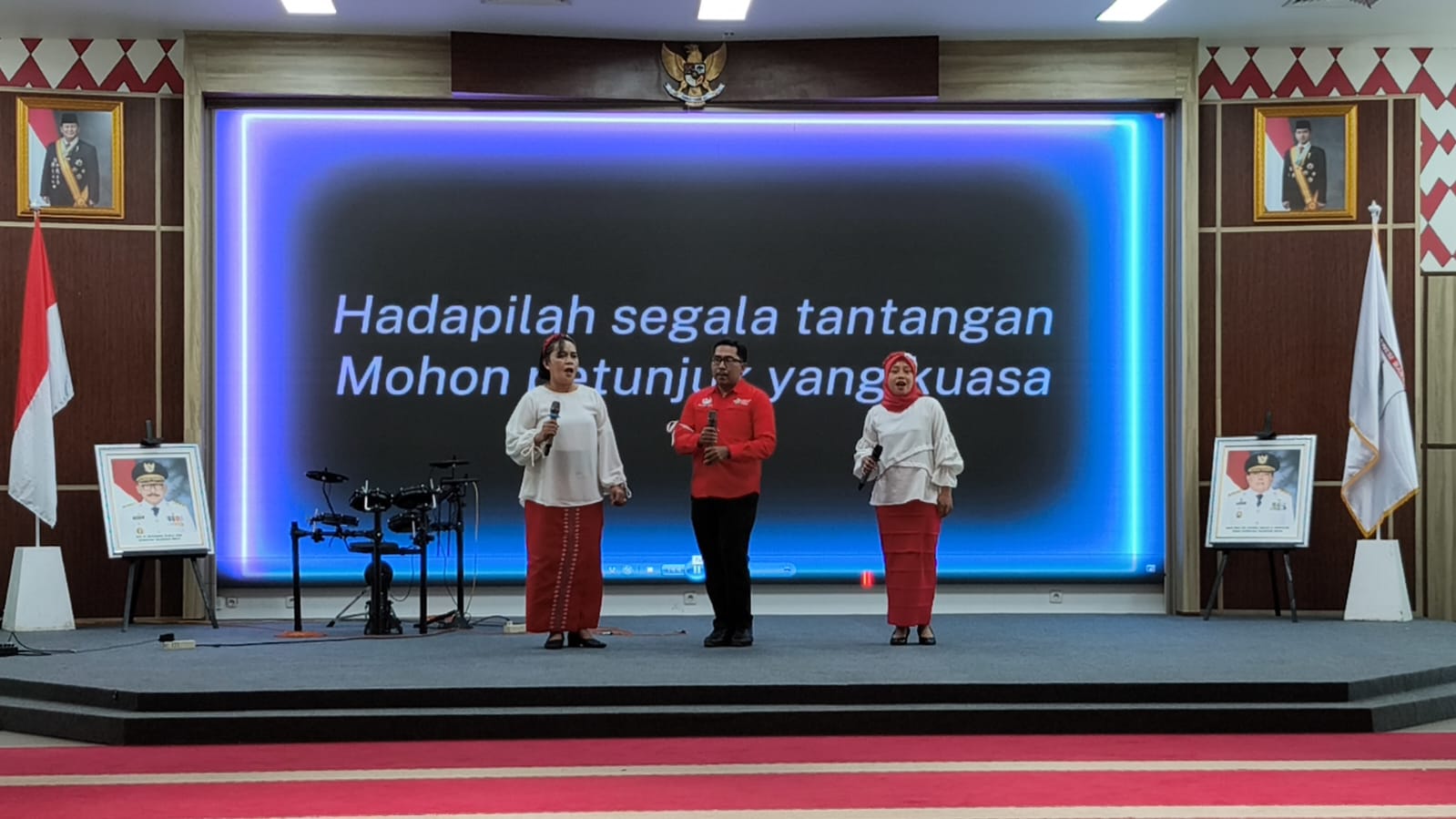 Dinkes Sulbar Meriahkan HUT ke-80 RI dengan Lomba Vokal Trio