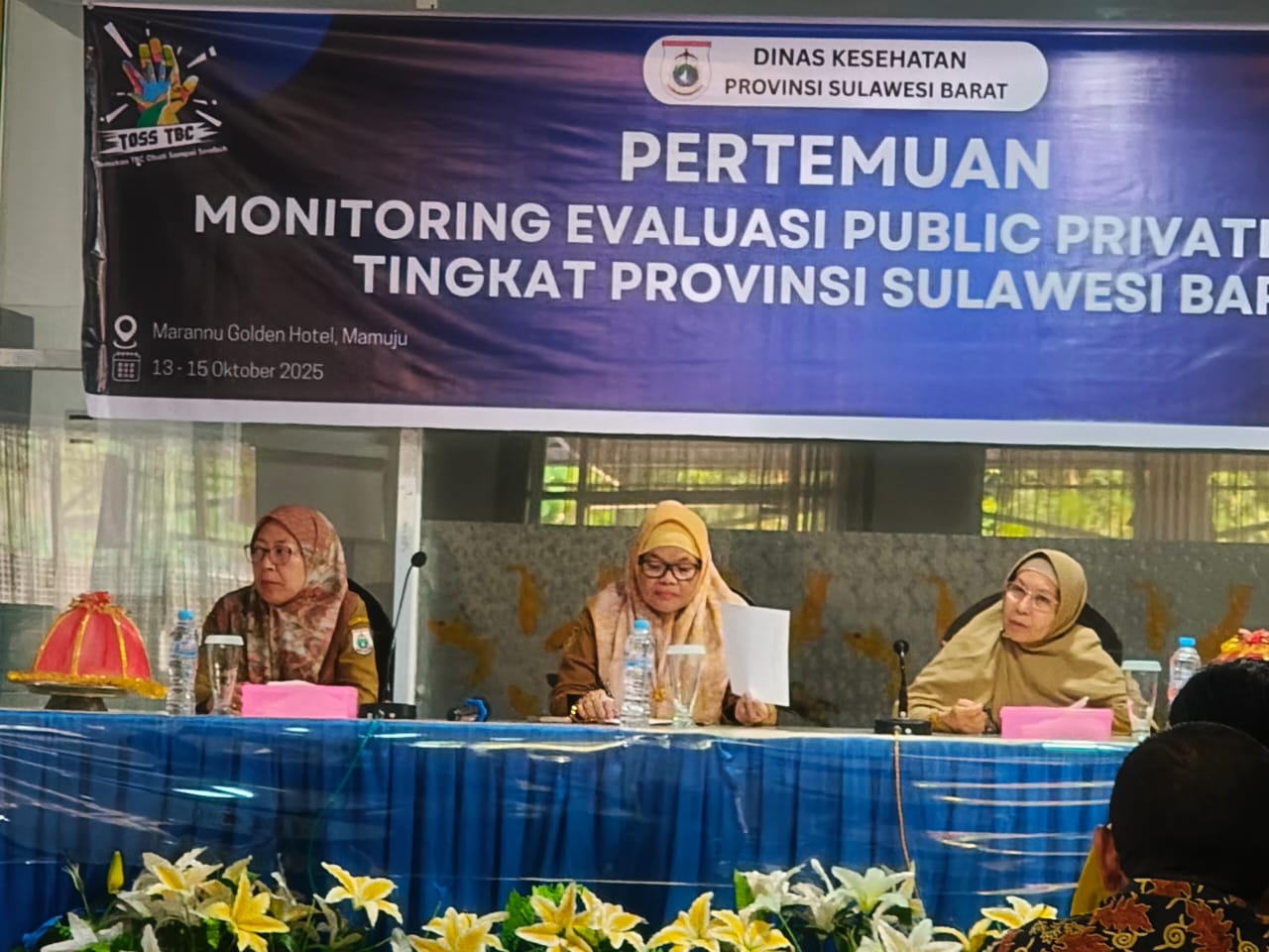 Dinas Kesehatan Provinsi Sulbar terus memperkuat langkah nyata menuju eliminasi Tuberkulosis (TBC)